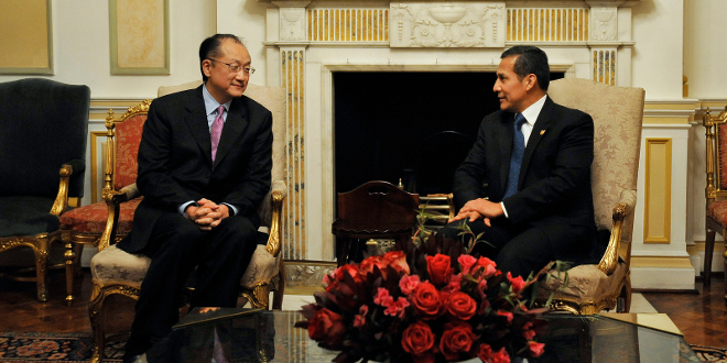 Presidente Humala: “Perú y el Banco Mundial luchan  juntos para reducir la brecha de la desigualdad”