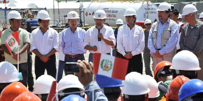 Presidente Humala asegura que hallazgo de nuevas reservas de petróleo ayudarán a fortalecer la seguridad energética en el país
