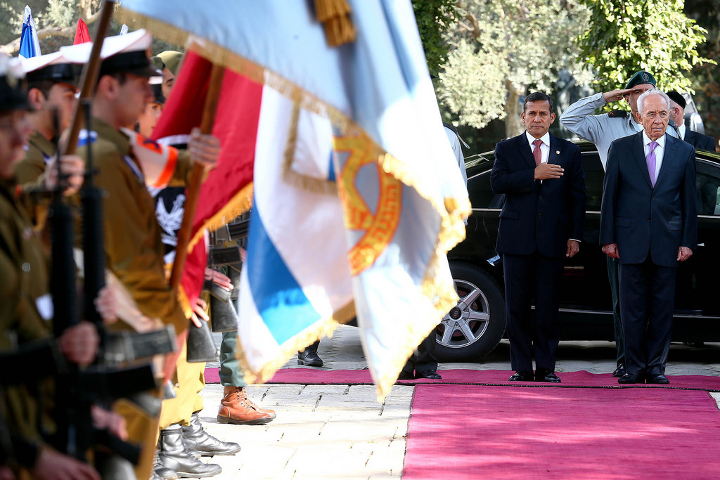 Presidente Ollanta Humala realiza Visita Oficial a Israel, Palestina y Qatar