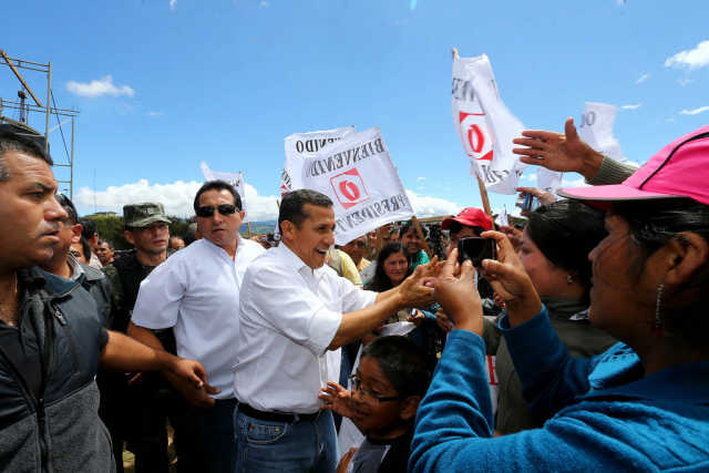 Cajamarca: Presidente Humala inaugura proyecto de agua y alcantarillado y carretera que beneficia a casi 300 mil pobladores