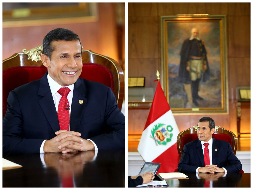 Presidente Humala destaca avances del Ejecutivo en materia de seguridad ciudadana