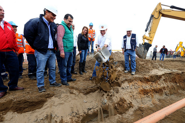 Más de S/. 490 millones en obras de agua y alcantarillado para el Macro Proyecto Pachacútec