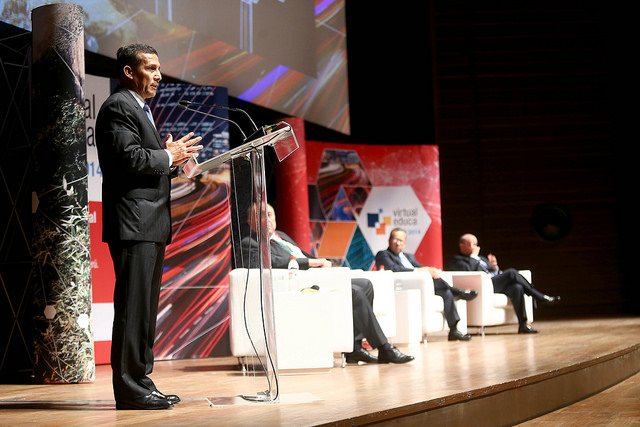 Presidente Humala destaca importancia de implementar la fibra óptica para la inclusión social y el desarrollo educativo del país