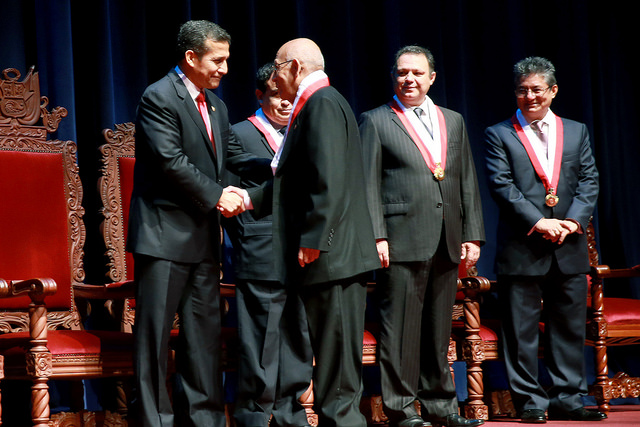 Presidente Humala deseó éxitos a nuevos magistrados del TC