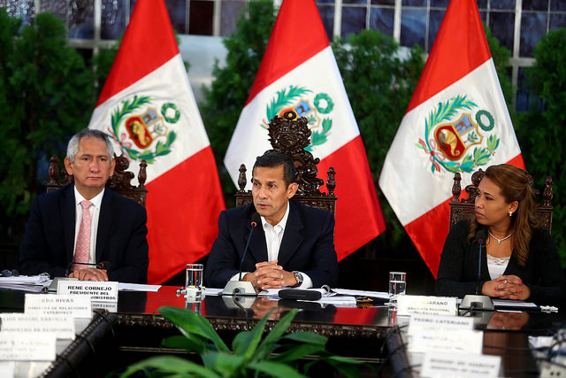 Presidente Humala encabeza sesión N° 17 del Consejo de Ministros Descentralizado con autoridades de la Región Callao