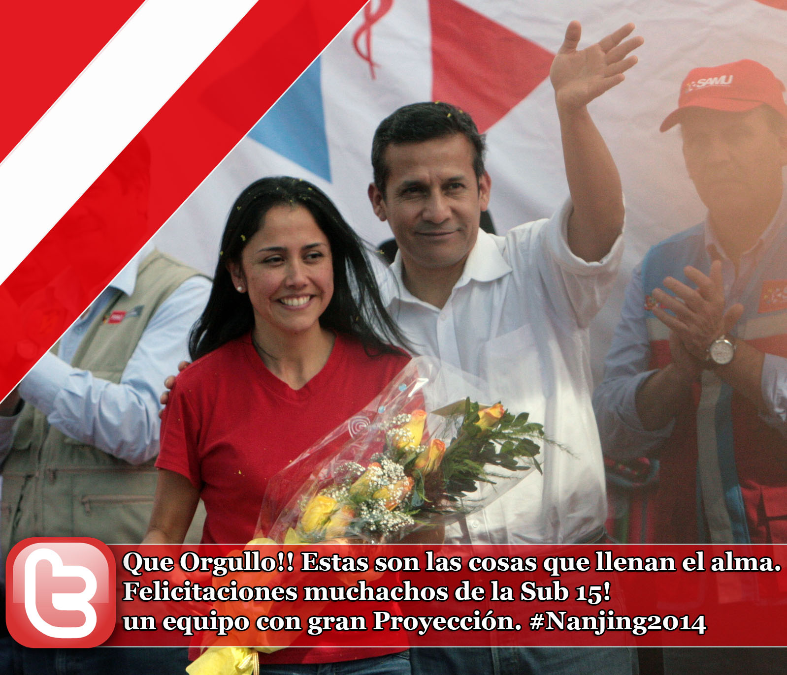 Primera Dama afirma que triunfo de Perú en Nanjing llena el alma