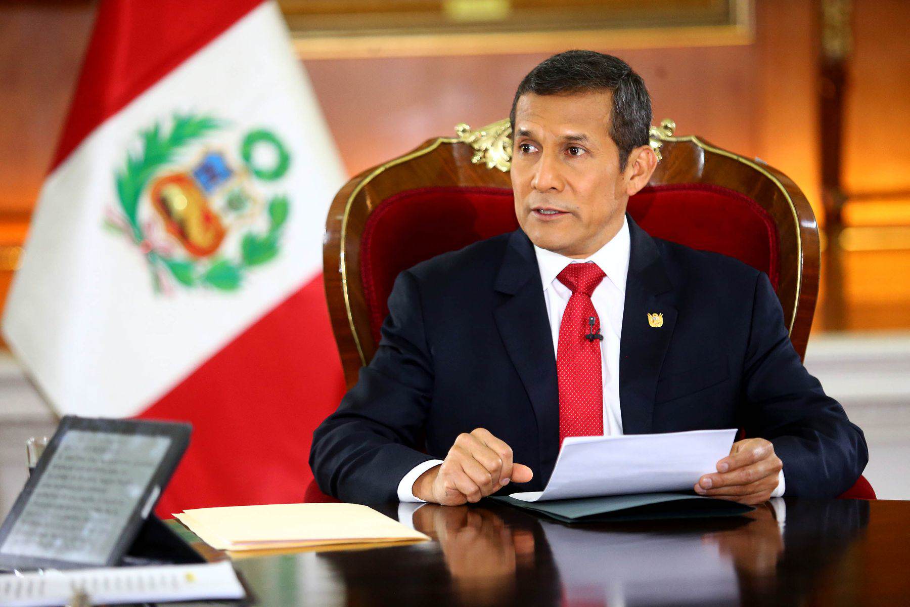 Presidente Humala felicita a deportistas peruanos por sus logros en Nanjing
