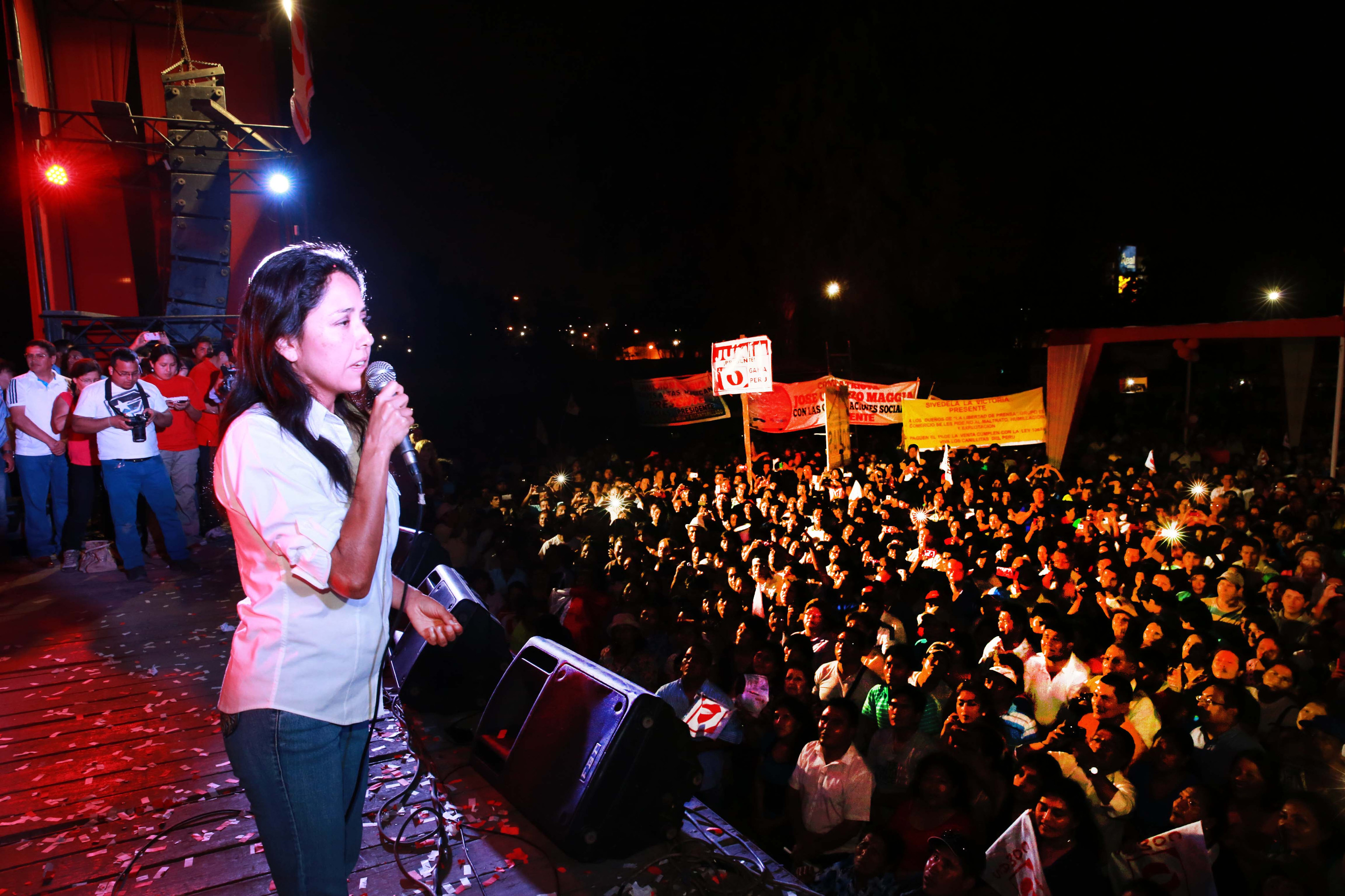 Nadine Heredia: “No será la última vez que seremos gobierno”