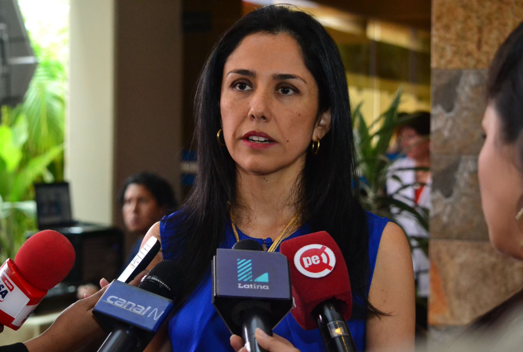 Nadine Heredia considera irresponsable propuesta para derogar normas sobre minería ilegal
