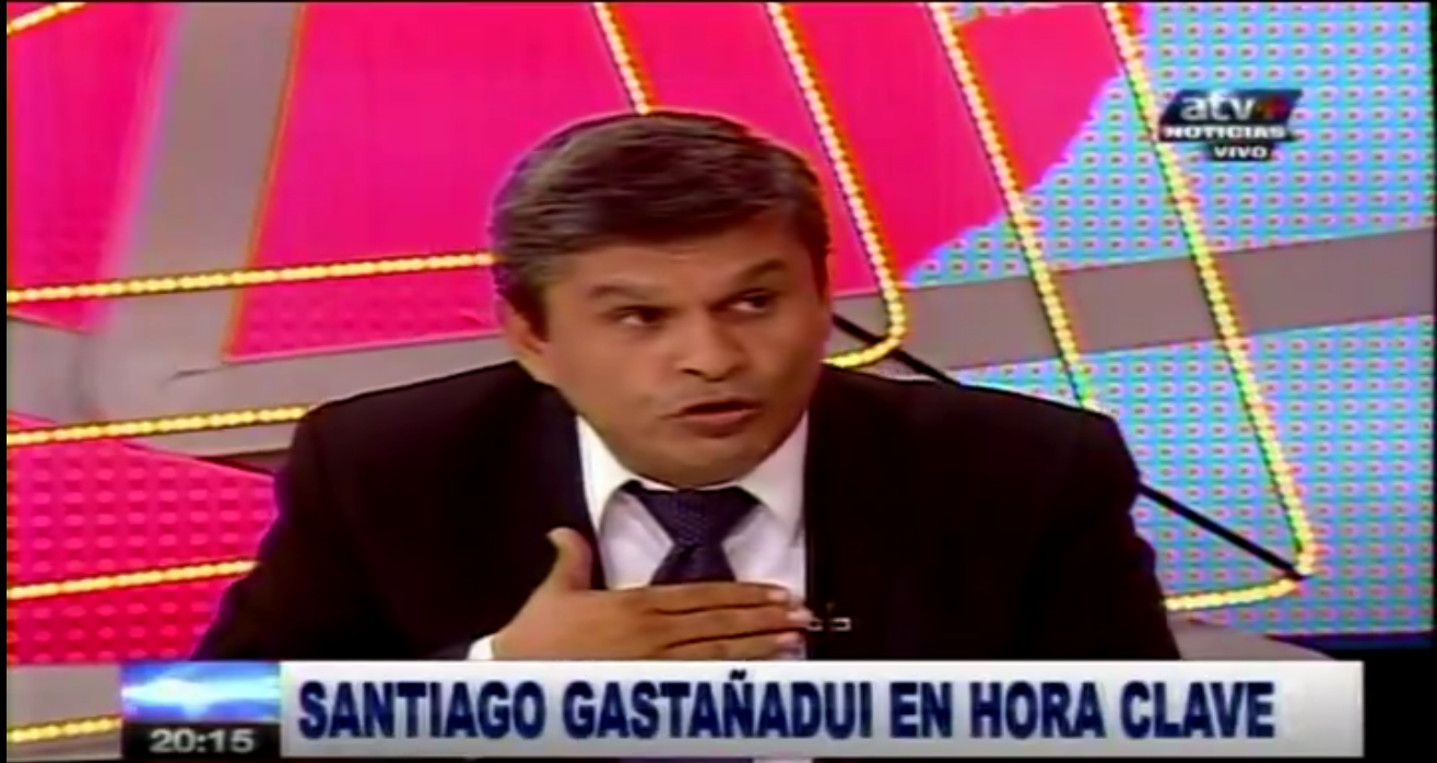 Entrevista al ex congresista nacionalista, Santiago Gastañadui (ATV +)