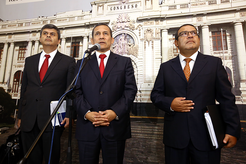 Expresidente Ollanta Humala se encuentra abocado en organizar su defensa legal