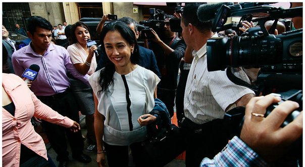 Nadine Heredia: El nombre del responsable de la escucha ilegal tiene dos siglas AG.