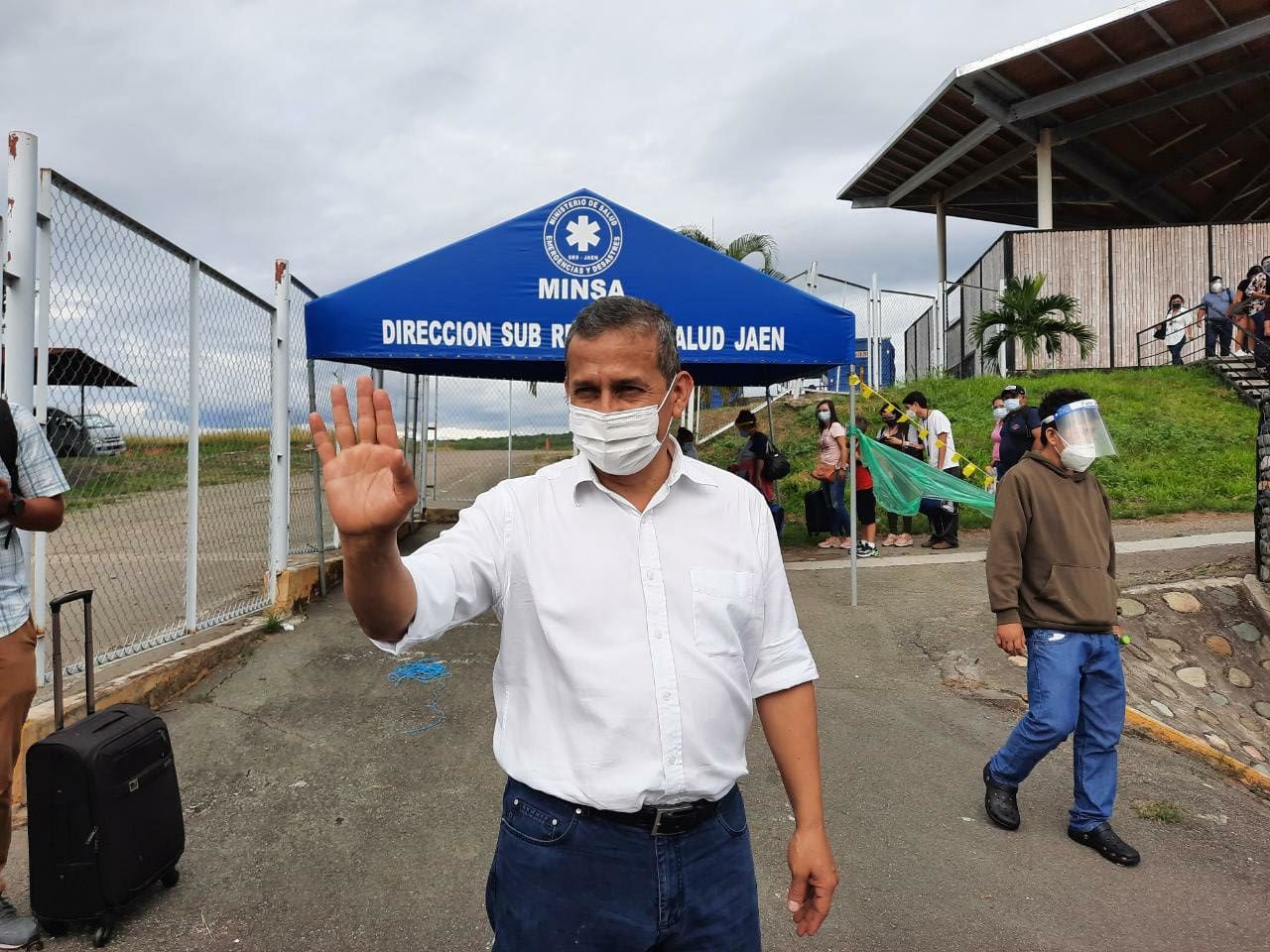 OLLANTA LLEGA A JAEN PARA INICIAR NUEVO RECORRIDO DE CAMPAÑA